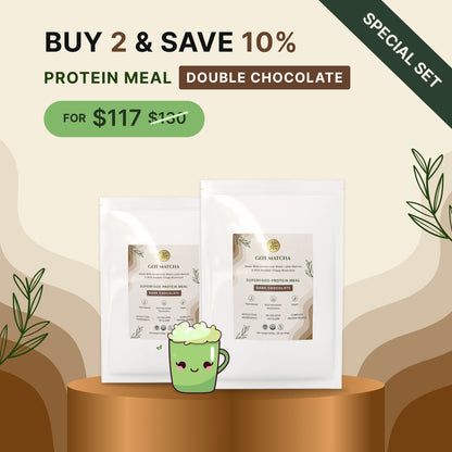 Matchaga Superfood Protein Meal Chocolate - Buy 2 & Save 10%