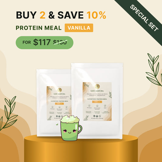 Matchaga Superfood Protein Meal Vanilla - Buy 2 & Save 10%